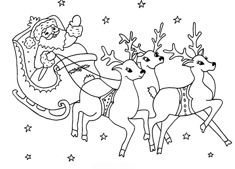 Coloriages de Noël  Desenho de natal, Desenhos fáceis de natal, Desenho de  papai noel para colorir