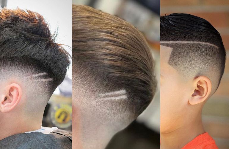 20 cortes de cabelo masculino com risquinho pra você fazer ainda esse ano  😱 